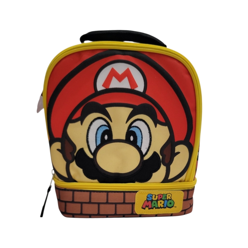 NEW! Super Mario Kids Lunch Bag